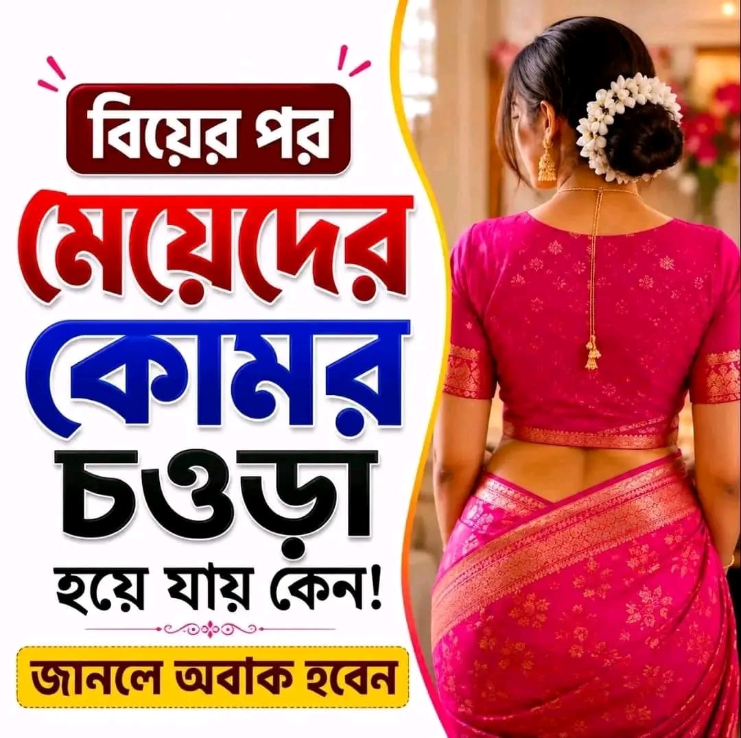 বিয়ের পর মেয়েদের কোমর...See more
